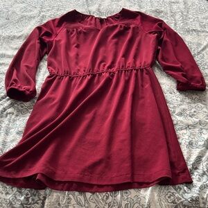 Bass Burgundy Women's Casual Dress